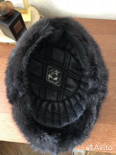 Норковая шапка мужская