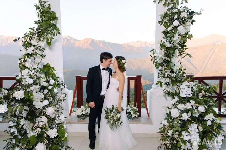 Оформление свадьбы Сочи