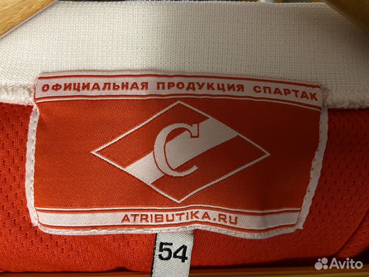 Хоккейный свитер игровая форма хк Спартак Москва