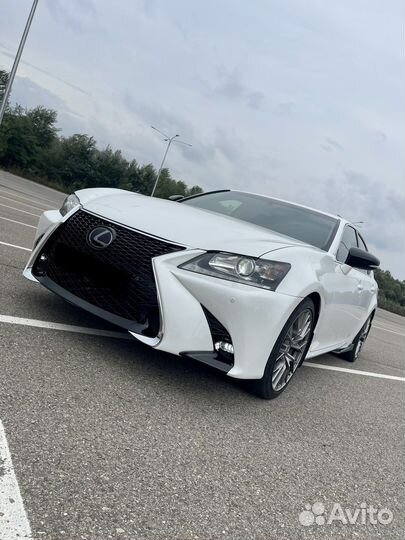 Бампер передний рестайлинг lexus Gs