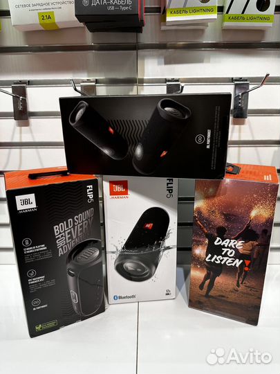 Портативная колонка JBL Flip 5 Black