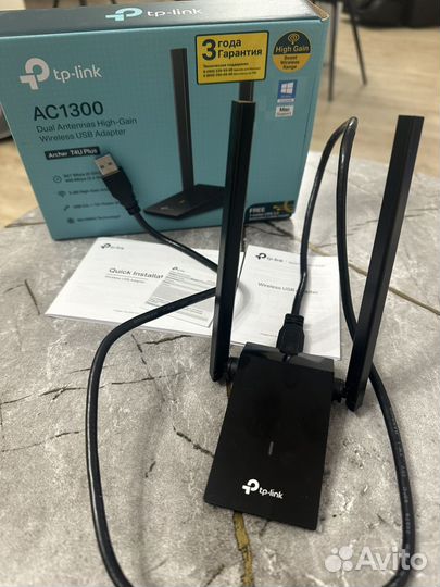 Wifi адаптер usb 3.0 TP-Link Archer T4U Plus
