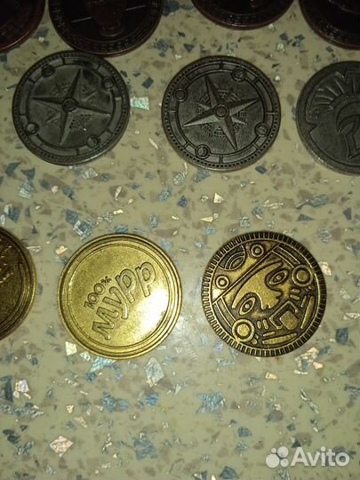 Жетоны. Жетоны пятерочка. Коллекция жетонов