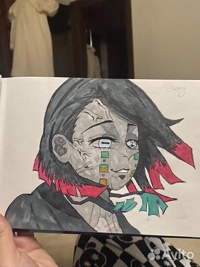 Рисую аниме картинки