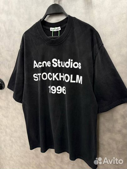 Acne studios футболка оверсайз