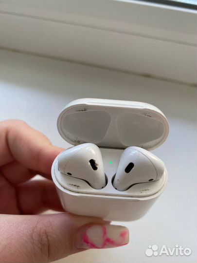 Беспроводные наушники apple airpods 2 оригинал