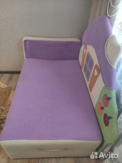 Детская кровать от 3 лет с бортиками для принцессы