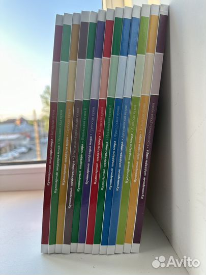 Набор книг кулинарные шедевры мира 13 книг
