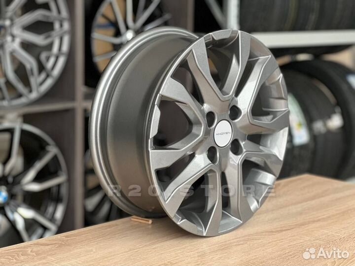 Khomen Wheels j6 R15 4x100 ET40 D60,1 KHW1503 Gray
