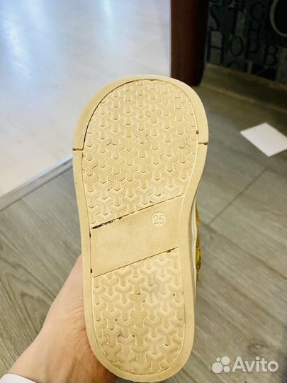 Кеды кожаные