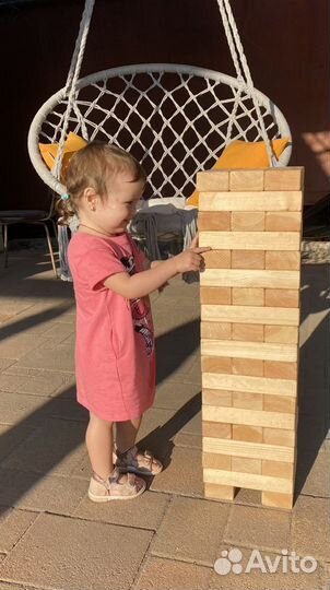 Гигантская дженга (аренда)