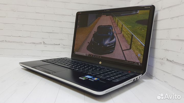 Игровой ноутбук HP 4 яра/2видеокарты/8Gb/SSD+HDD