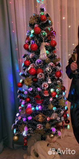 Елка искусственная 180 см бу