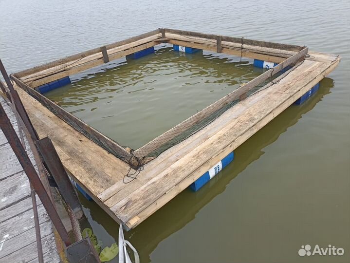 Садки для разведения и выращивания рыбы