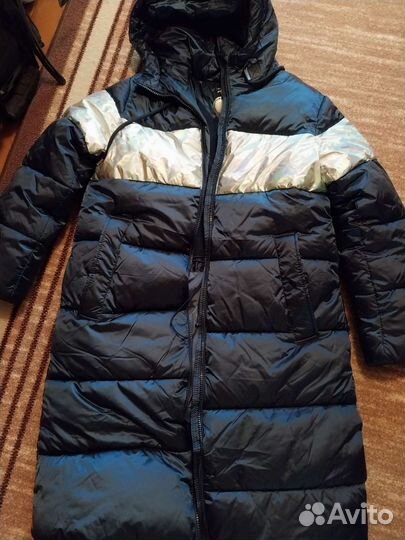 Пуховик пальто для девочки 146