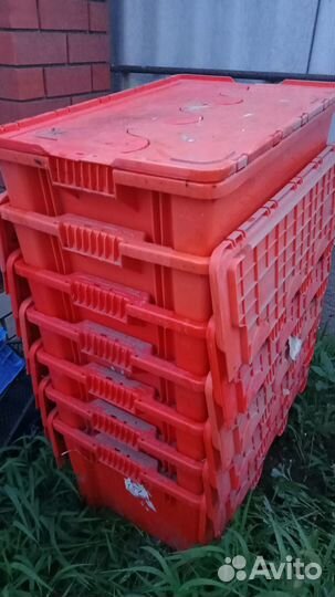 Ящики/контейнеры из толстого пластика,прочные