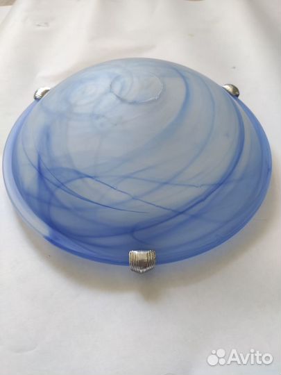 Светильник потолочный бу диаметр со стеклом 25