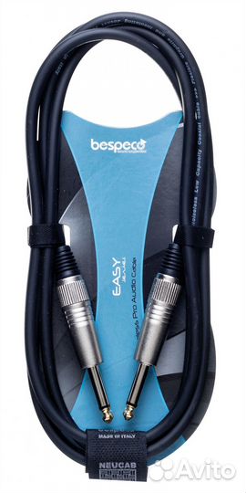 Кабель гитарный Bespeco XC900 9 m (прямой/прямой)