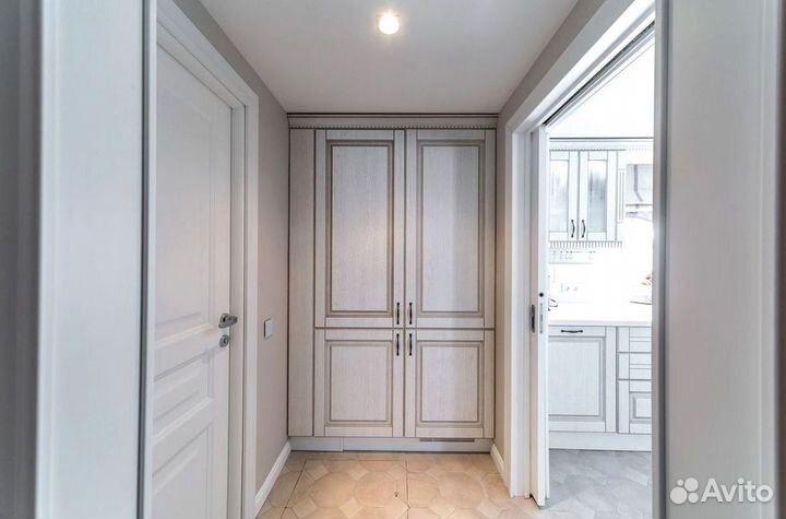 Прямая кухня с мдф фасадами