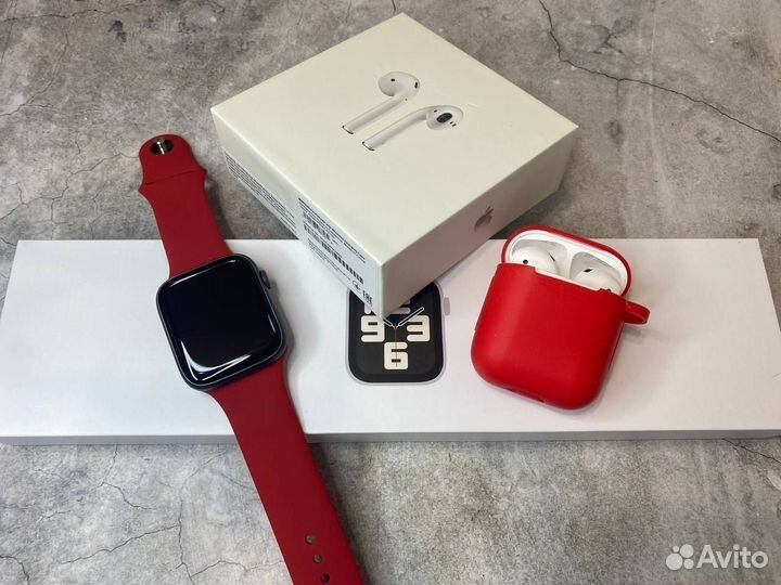 AirPods 2 + Apple Watch 8