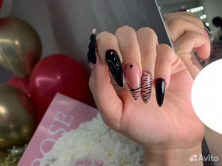 Маникюр, гель-лак, наращивание, педикюр