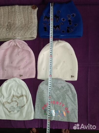 Шапки для девочки 8-10 лет