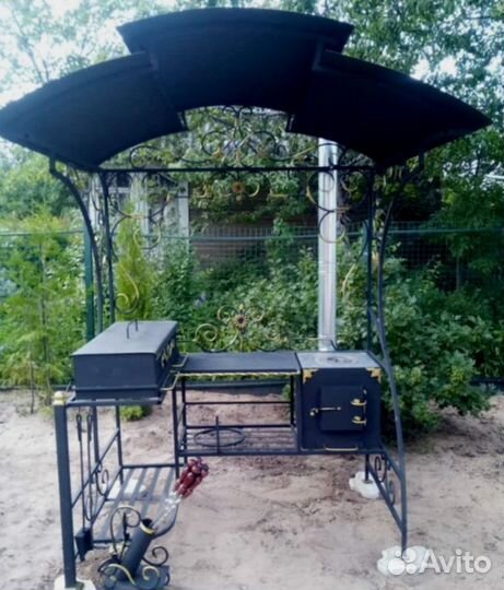 Кованый мангал