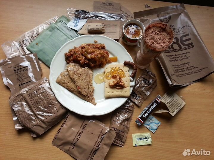 Сухой паек американский, ирп mre star армии США