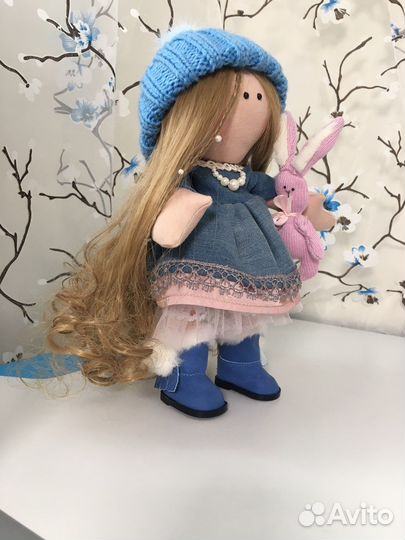 Интерьерная кукла ручной работы