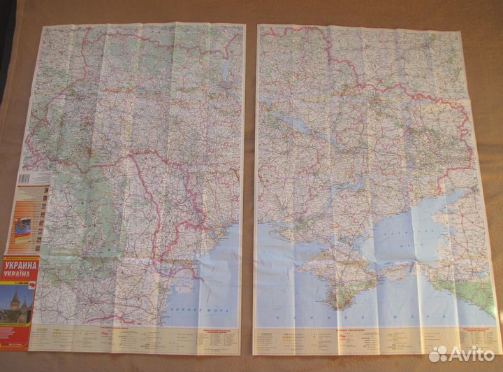 Карта Украины