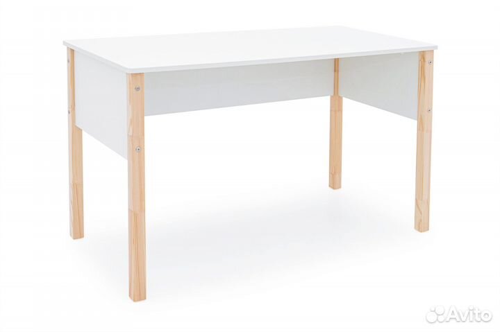 Детский письменный стол «Натура-Белый»