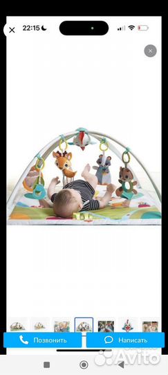 Развивающий коврик tiny love