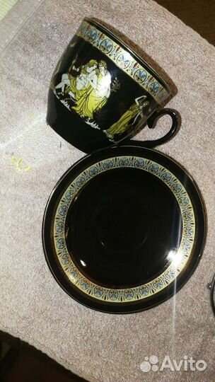 Чайная (кофейная) пара, чашка и блюдце