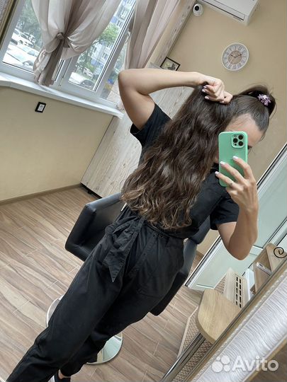 Волосы детские на трессе