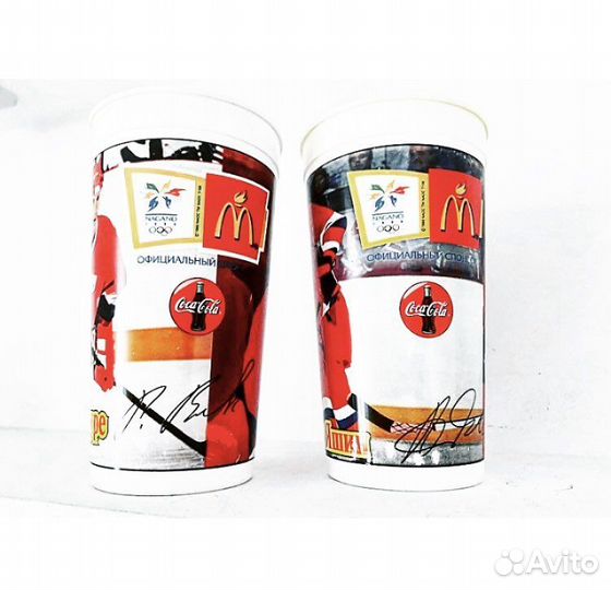 McDonald’s стаканы. 1998 год