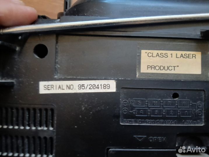 Бу японский магнитофон elekta ekd 818 на запчасти