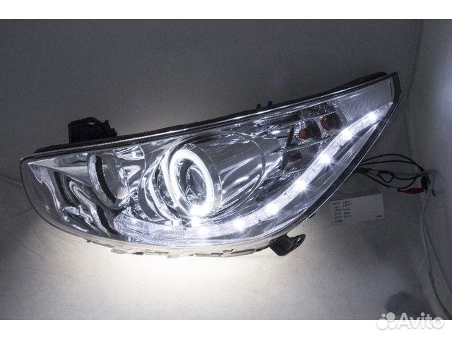 Фара левая Хендай Солярис 2010-2014 Solaris новая