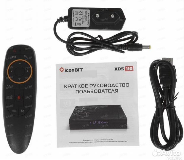 Icobit XDS 110 4G смарт тв приставка прошита