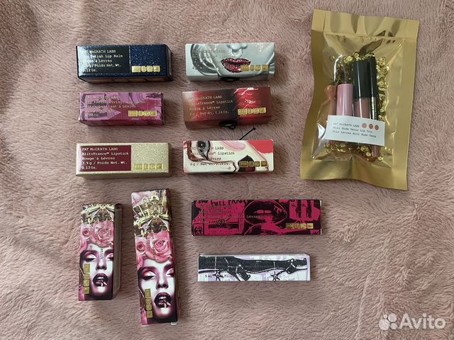 Pat mcgrath блески, бальзамы, помады