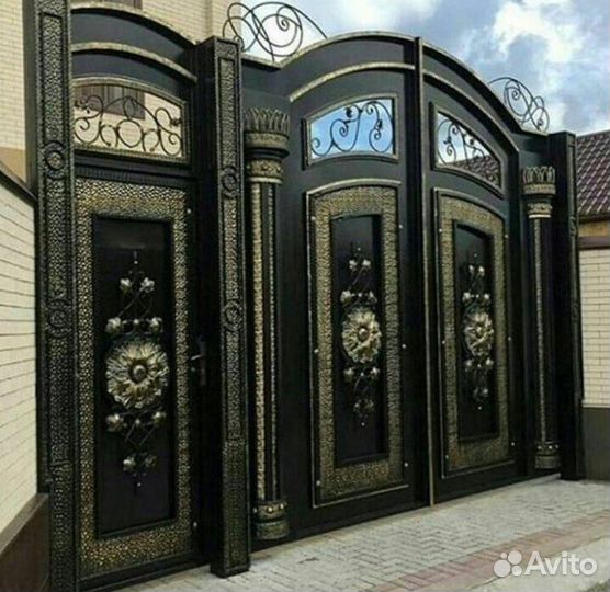 Ворота кованные