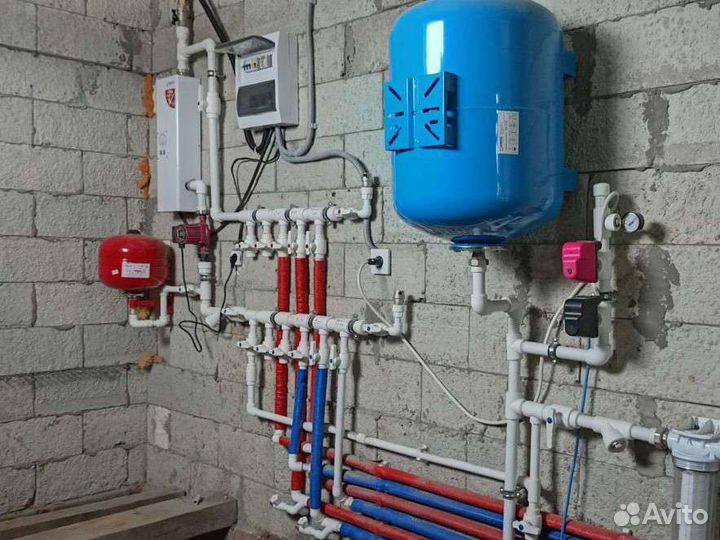 Монтаж систем отопления,водопровода,водоотведения