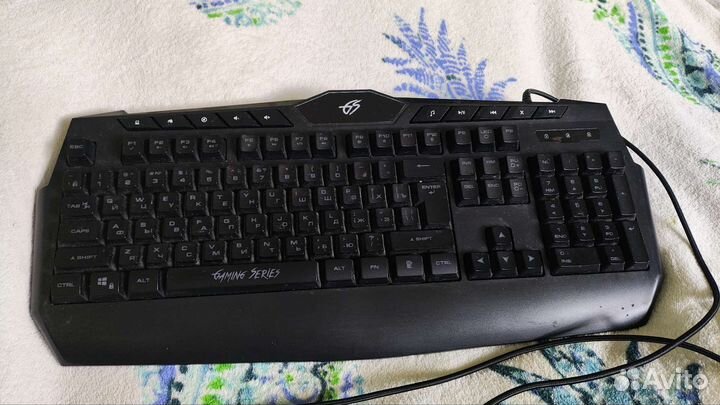 Мембранная клавиатура сломанная