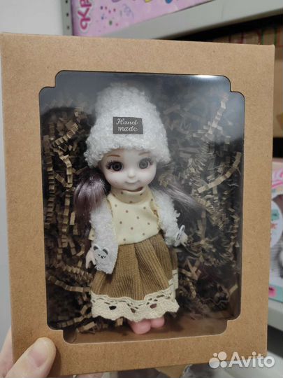 Куклы шарнирные в коробке
