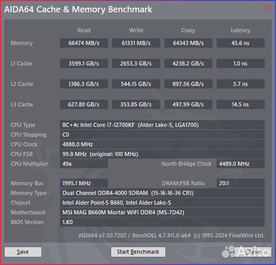 G.Skill Ripjaws V 16GB 4000 MHz cl15