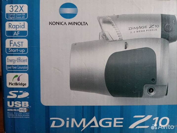 Фотоаппарат Dimage Z10 konica minolta