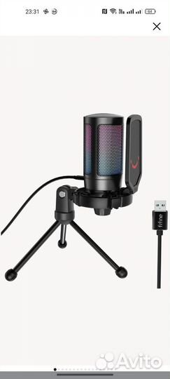 Конденсаторный микрофон Fifine Ampligame A6V