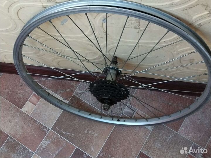 Колесо для велосипеда 24, заднее без восьмерки