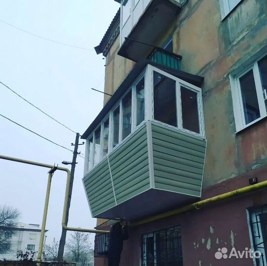 Балконы и лоджии с пластиковыми окнами