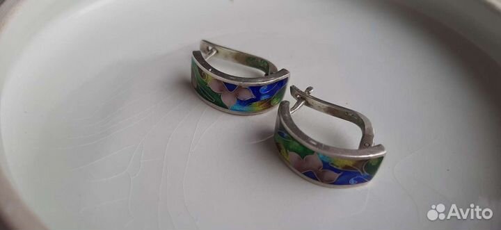 Серебряные серьги