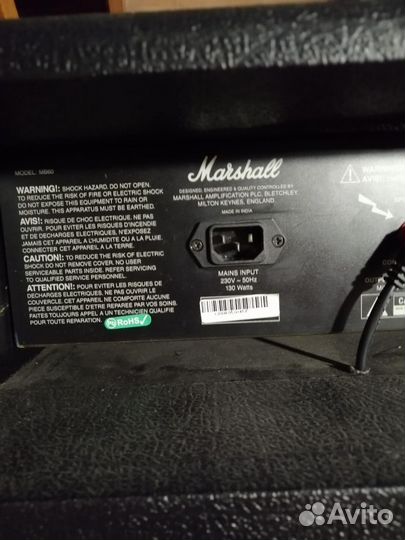Басовый комбик Marshal MB60